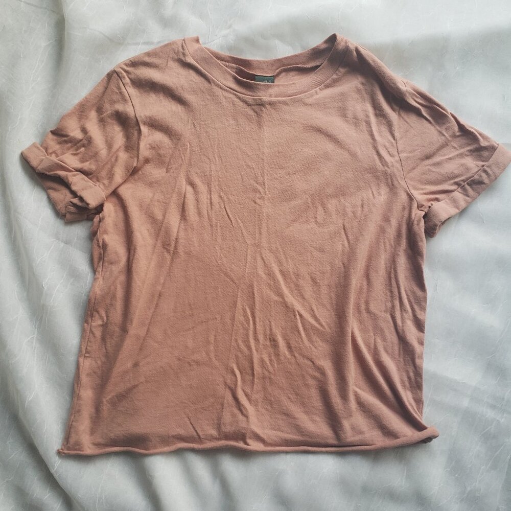 Wild Fable Clay color Cotton Tee size small